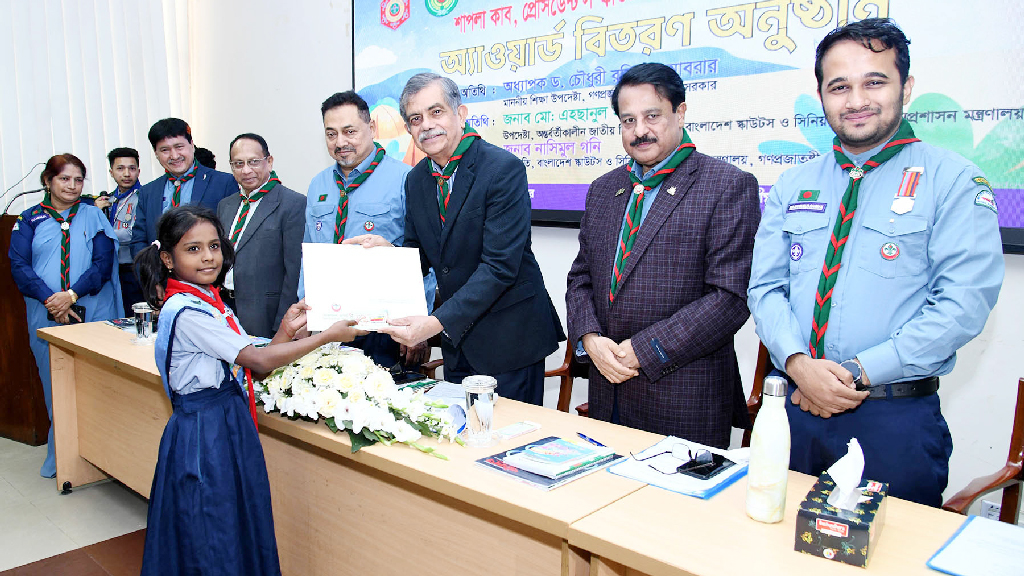 জুলাই আন্দোলনে শহীদ ১১ স্কাউটের আত্মত্যাগ নতুন বাংলাদেশ নির্মাণের প্রেরণা: শিক্ষা উপদেষ্টা