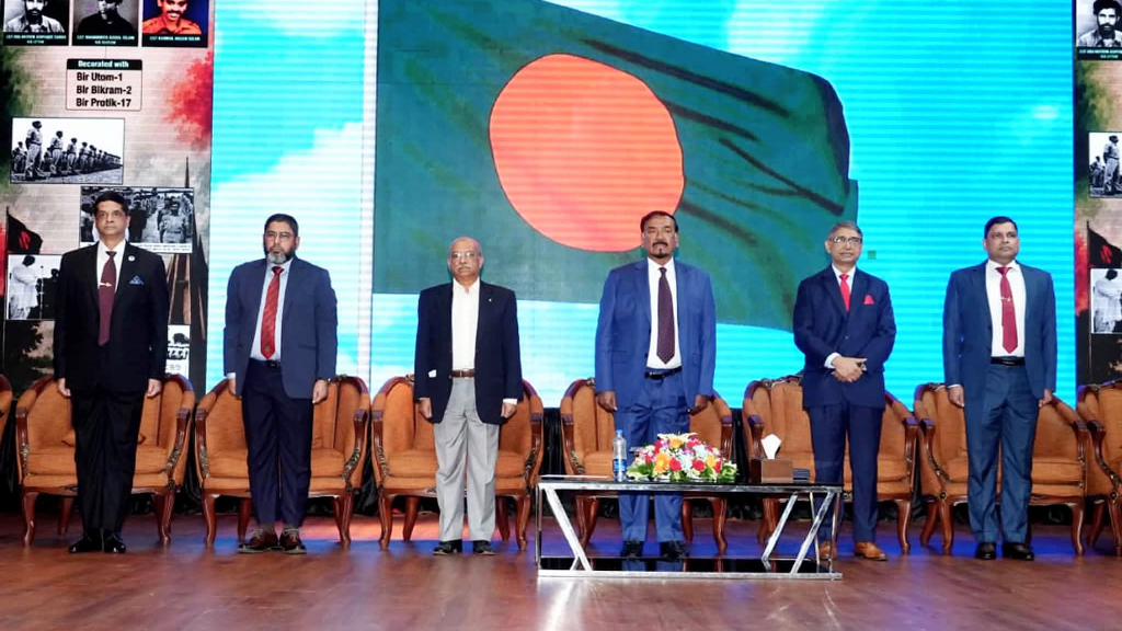 বাংলাদেশ লিবারেশন ওয়ার কোর্সের কমিশনিং ও ফেলোশিপ ডে উদ্‌যাপন