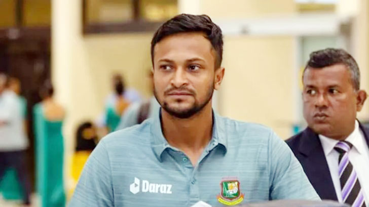 সাকিব আল হাসানসহ ১৫ জনের দেশত্যাগে নিষেধাজ্ঞা