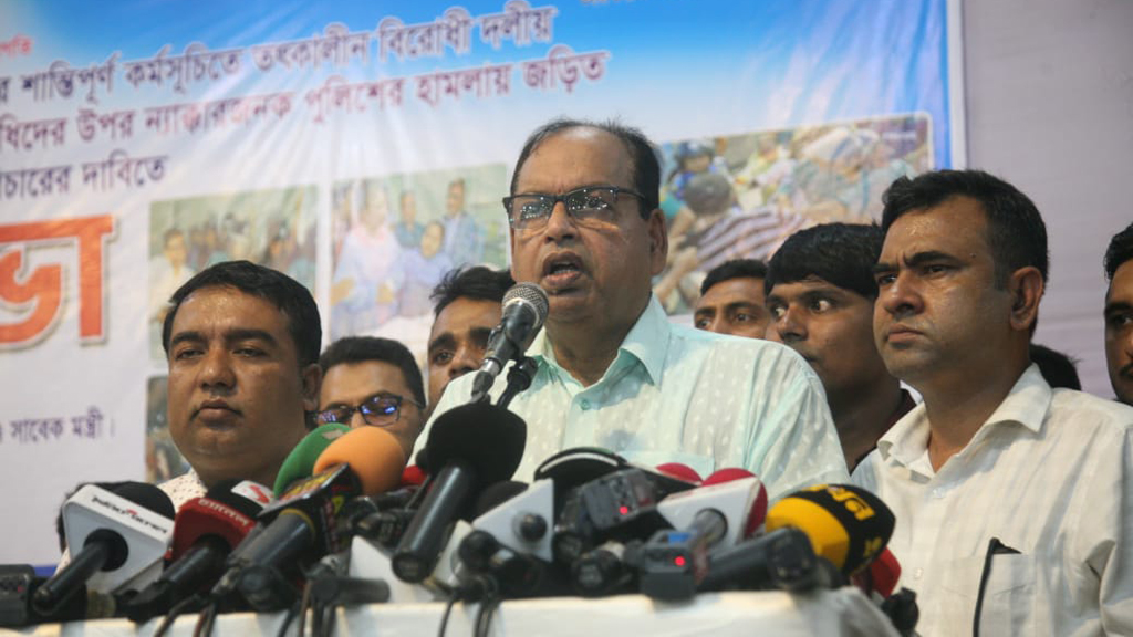 অনেকেই বিএনপিকে আমলে নিচ্ছে না: শামসুজ্জামান দুদু