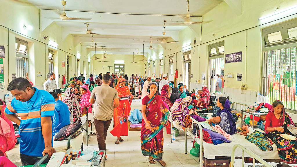 সিলেট নগর: বাড়ছে হামে আক্রান্ত শিশু, জায়গা নেই হাসপাতালে
