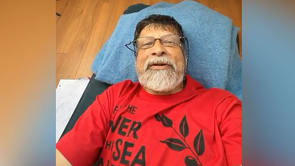 শহিদুল আলমের জাহাজ এখনো আটক হয়নি, দিলেন ভিডিওবার্তা