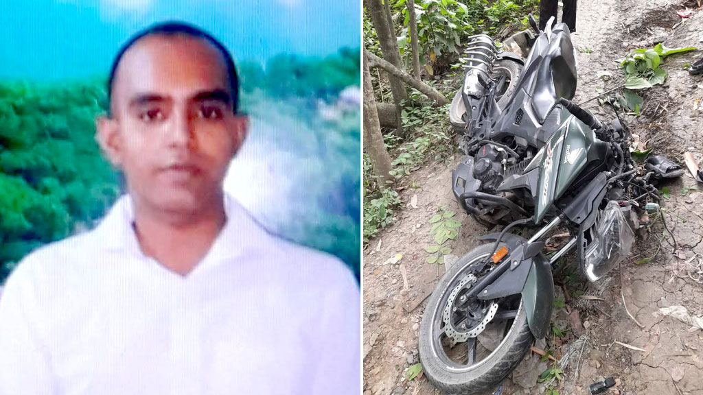 আসামি গ্রেপ্তারে যাওয়ার পথে গাছের সঙ্গে মোটরসাইকেলের ধাক্কা, এসআই নিহত