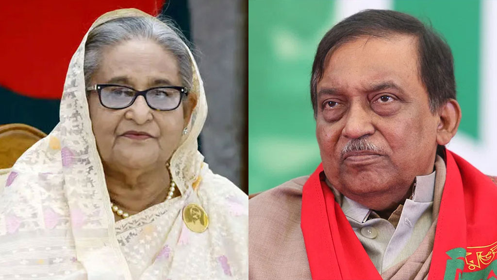 শেখ হাসিনা ও আসাদুজ্জামান খানকে ট্রাইব্যুনালে হাজির হতে পত্রিকায় বিজ্ঞপ্তি প্রকাশ