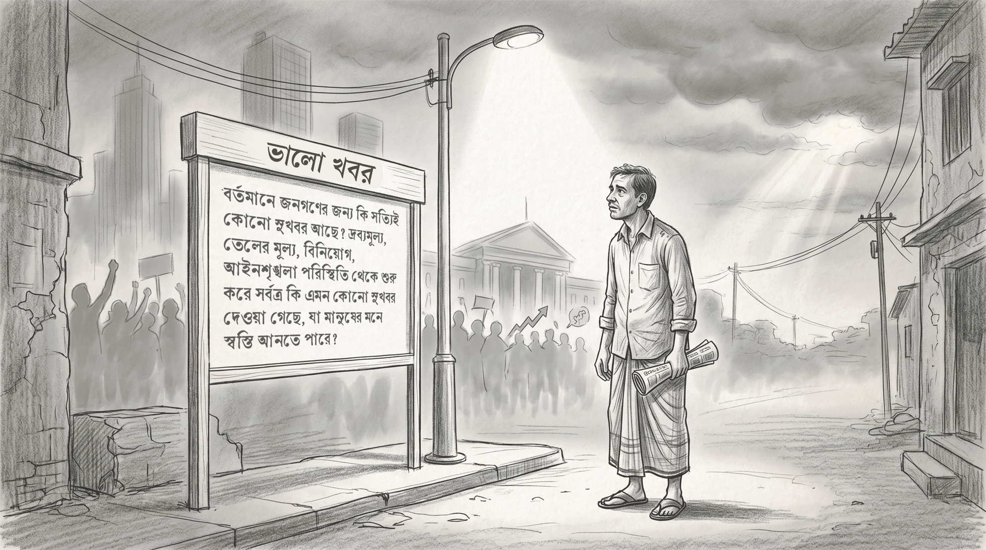 সুখবর কি আছে কোনো
