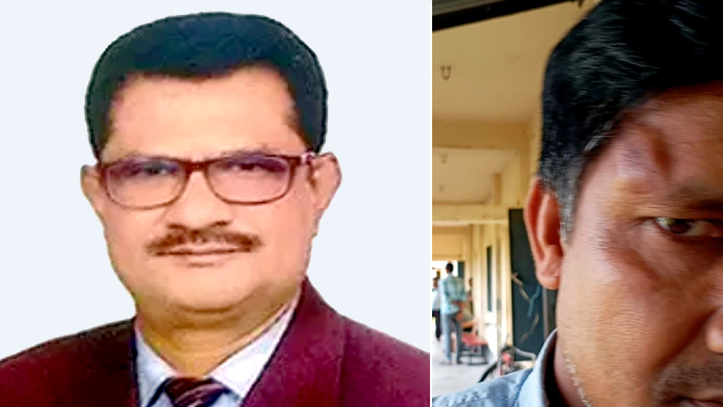 বিদ্যালয়ে সময় দেন না শিক্ষক, ইউএনওর কাছে অভিযোগ করায় সহকর্মীকে মারপিট