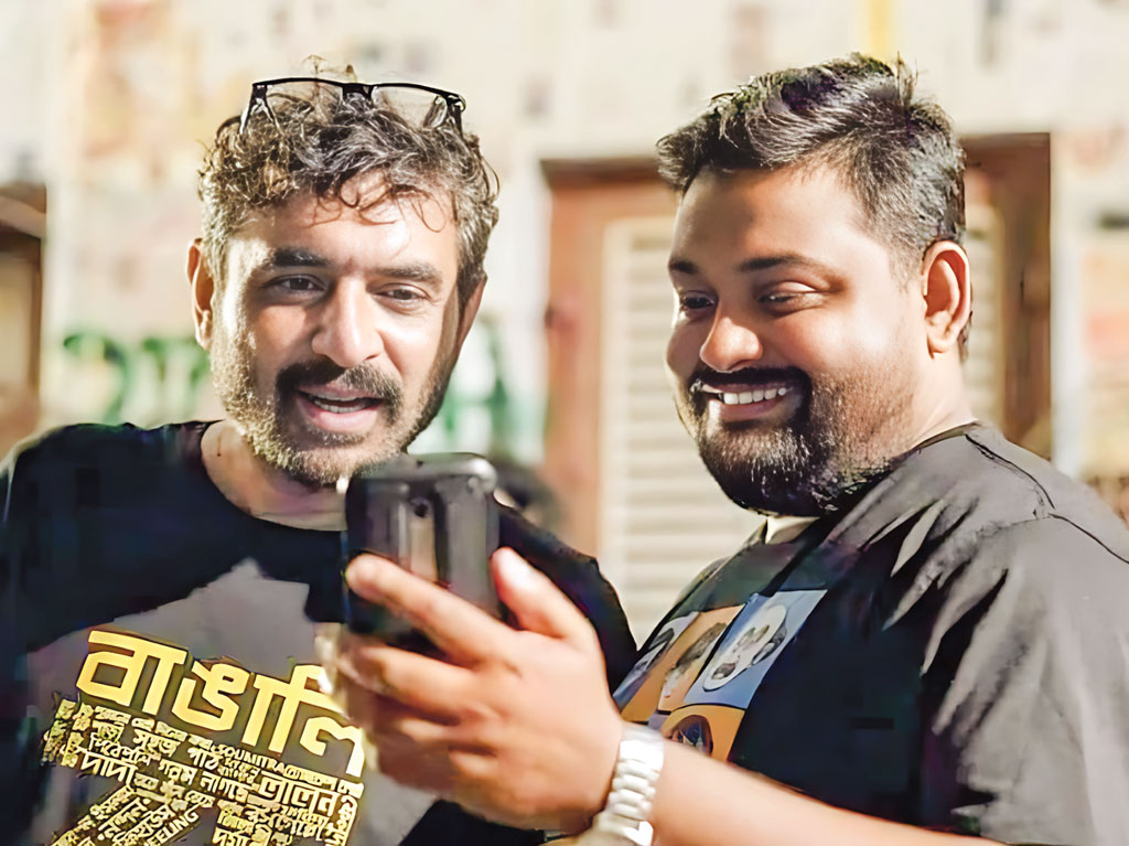 শিলাজিৎ (বাঁয়ে) ও গালিব। ছবি: সংগৃহীত