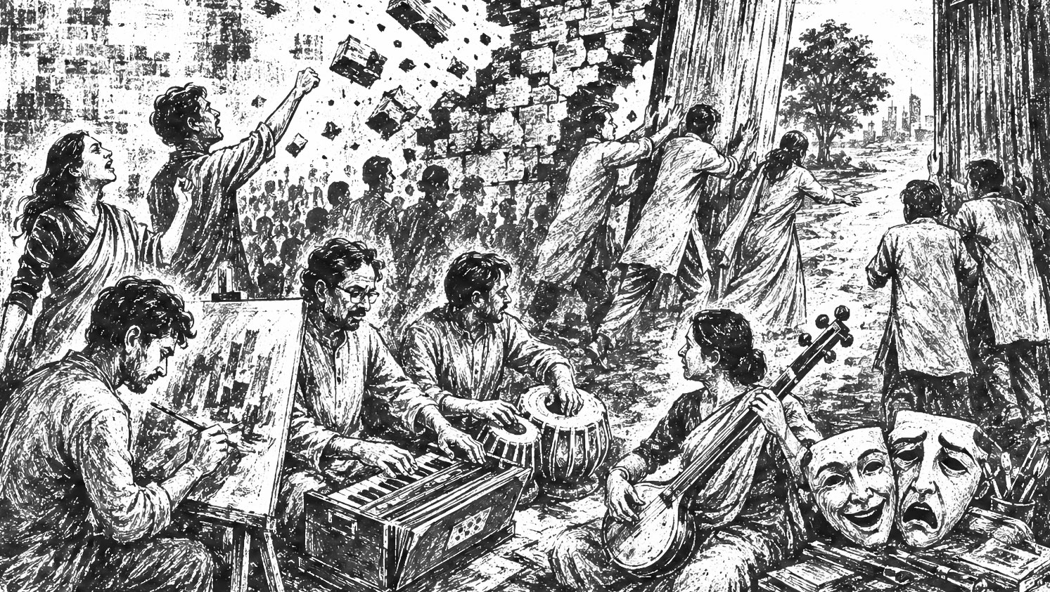 শিল্প-সংস্কৃতির অচলায়তন ভাঙতে হবে