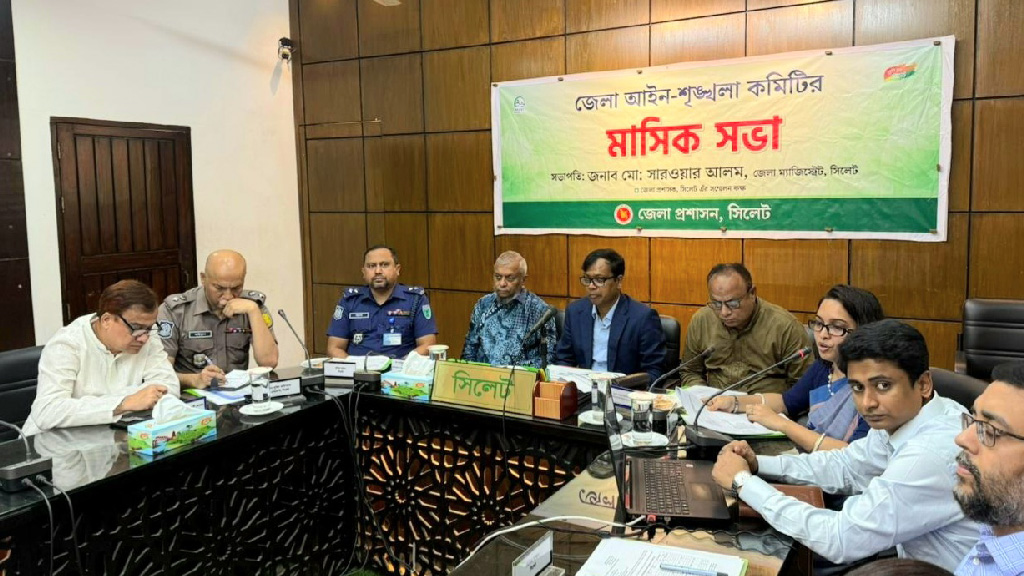 সিলেটে আইনশৃঙ্খলা উন্নয়নে ৭ দিনের সময় বেঁধে দিলেন শ্রমমন্ত্রী