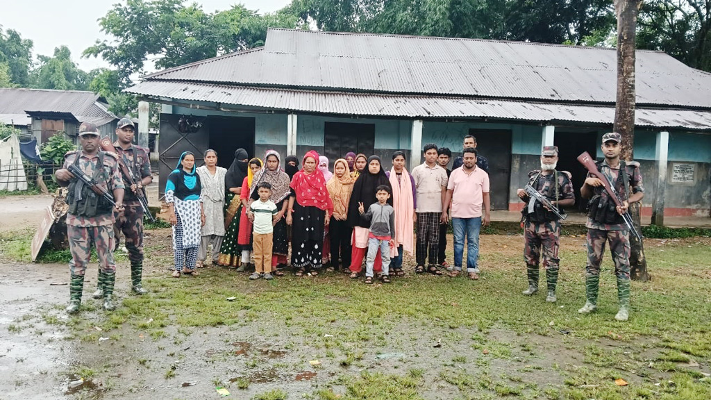 সিলেট সীমান্ত দিয়ে ৫৫ জনকে পুশ ইন বিএসএফের