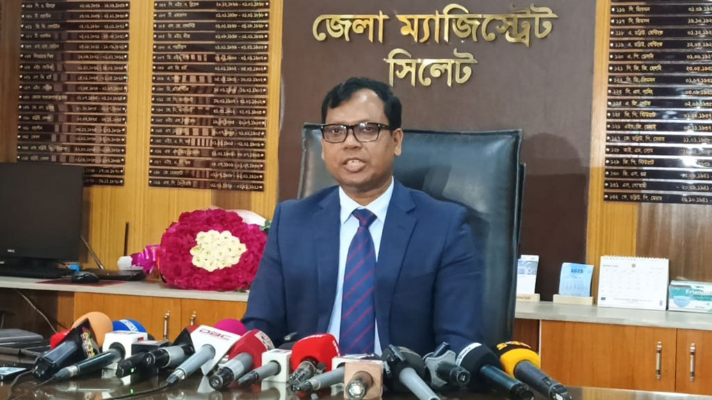 আমাকে যেমন দেখেছেন, আমি তেমনই থাকব: সিলেটের নতুন জেলা প্রশাসক