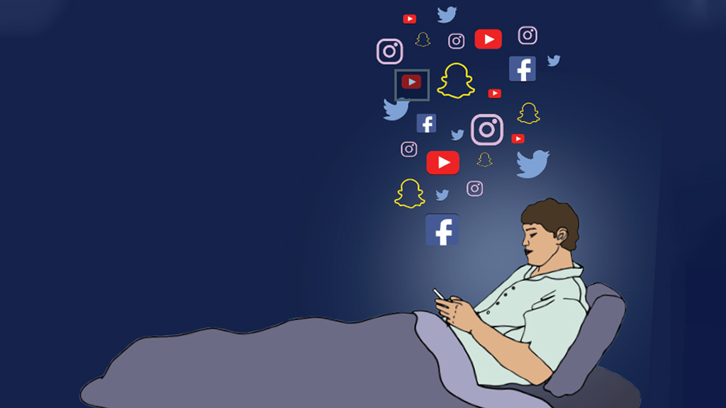 সামাজিক যোগাযোগমাধ্যমে ডুবে ঘুম হারাচ্ছেন বাংলাদেশি তরুণেরা: গবেষণা