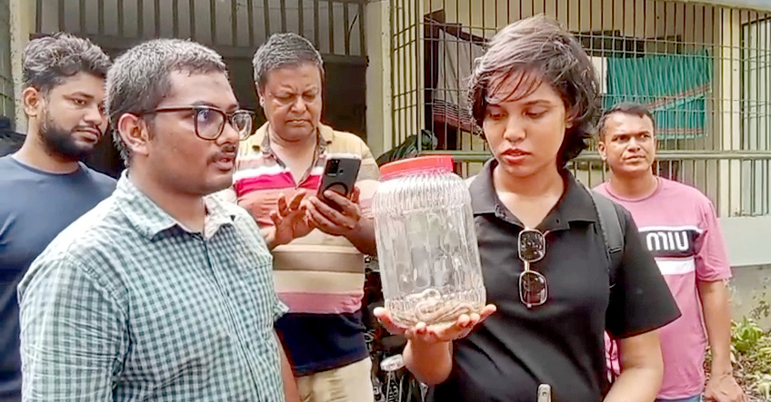 পুলিশ কোয়ার্টারে মিলল ৬টি গোখরার বাচ্চা