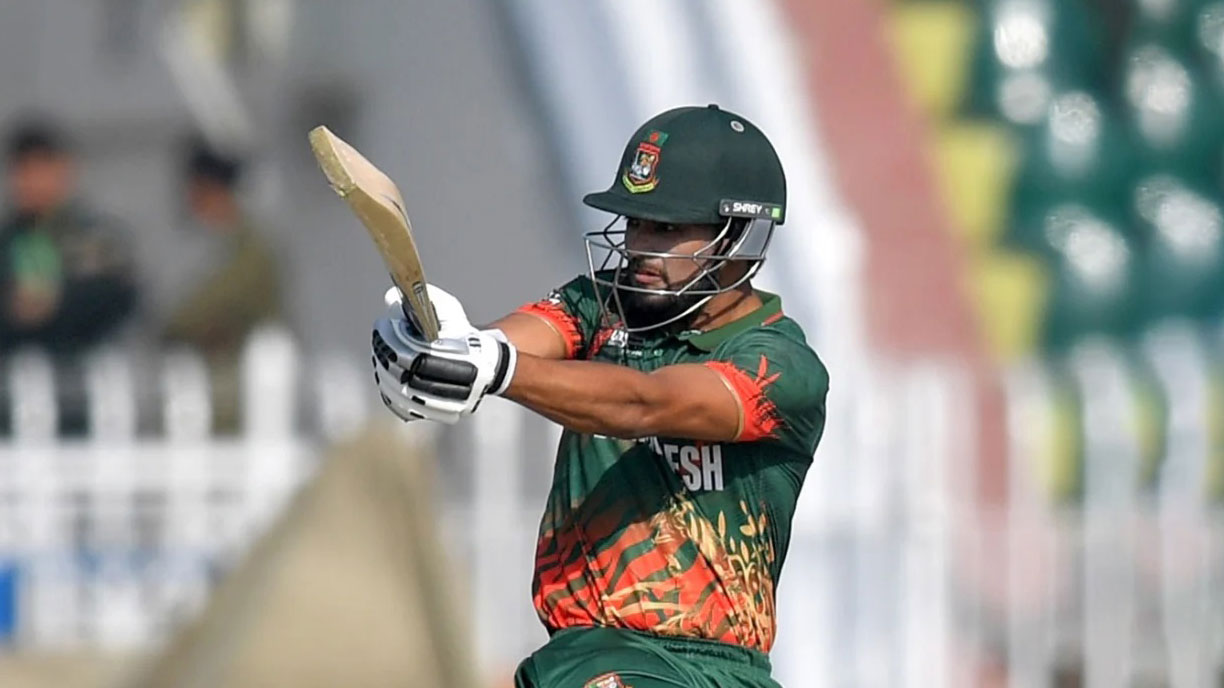 পাকিস্তানের বিপক্ষে শান্ত না খেলায় অবাক সাবেক পাকিস্তানি ক্রিকেটার