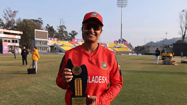 আইসিসির মাসসেরা হলেন বাংলাদেশের ক্রিকেটার