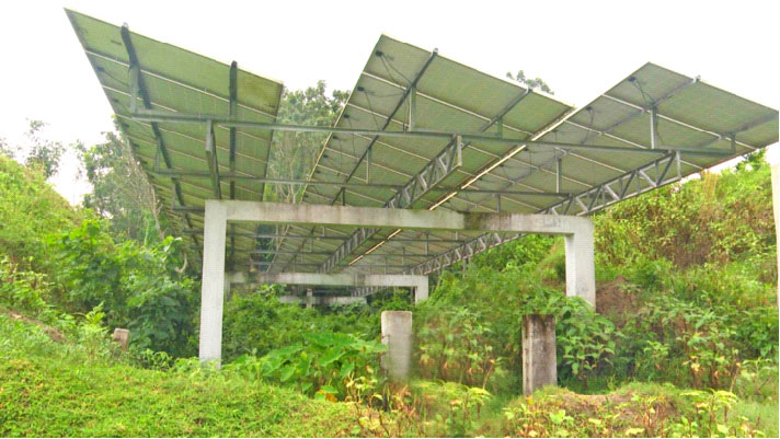 পাবনার আটঘরিয়া: অর্ধকোটি টাকার সৌর সেচ চালুর আগেই অচল