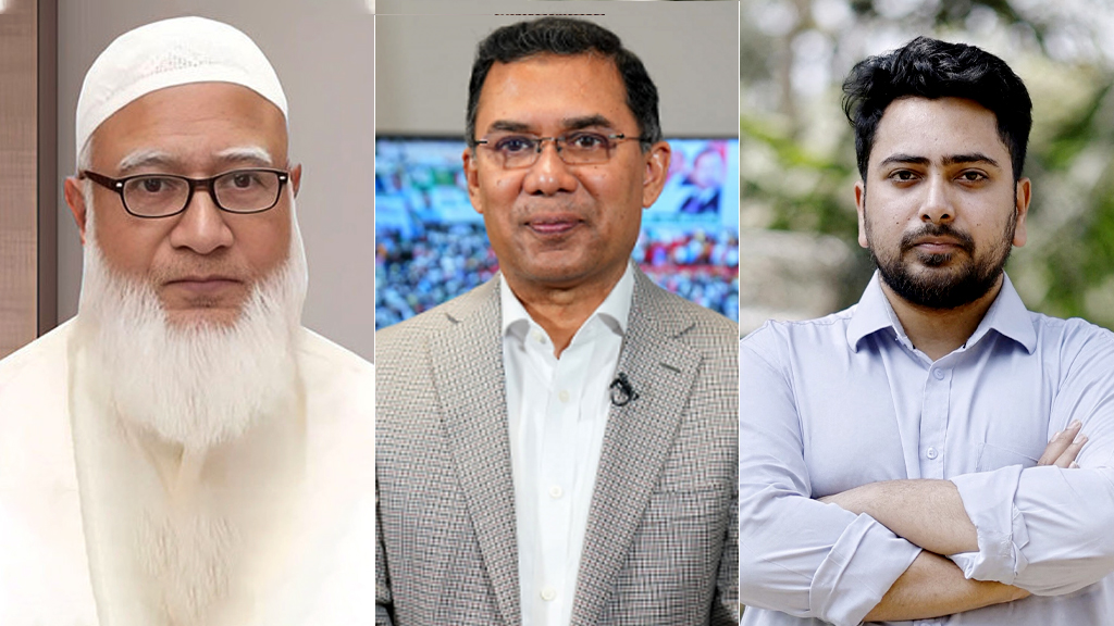 শফিকুর রহমান ও নাহিদ ইসলামের বাসায় যাচ্ছেন তারেক রহমান