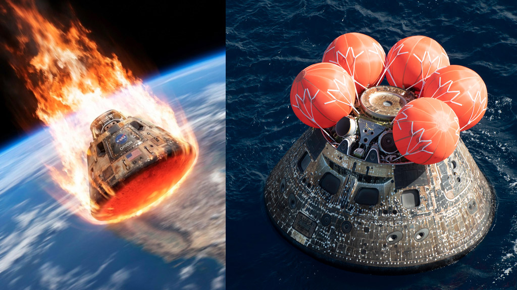 ঘণ্টায় ২৫০০০ মাইল বেগ, ৫০০০ ডিগ্রি তাপ সহ্য করে যেভাবে নিরাপদে অবতরণ নভোচারীদের
