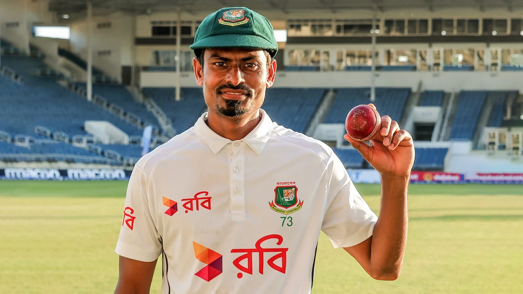সেঞ্চুরির মাইলফলক ছুঁলেন তাইজুল, ভাঙল লঙ্কান জুটি