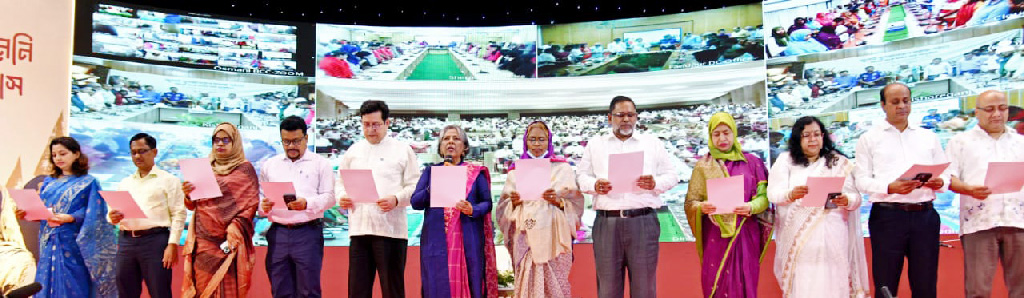 জুলাইয়ের চেতনায় দেশ গড়তে ‘লাখো কণ্ঠে শপথ’