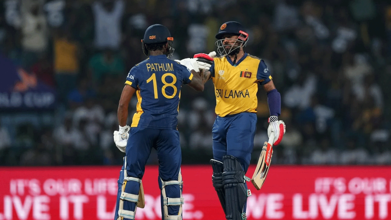 নিশাঙ্কার সেঞ্চুরিতে সুপার এইটে শ্রীলঙ্কা