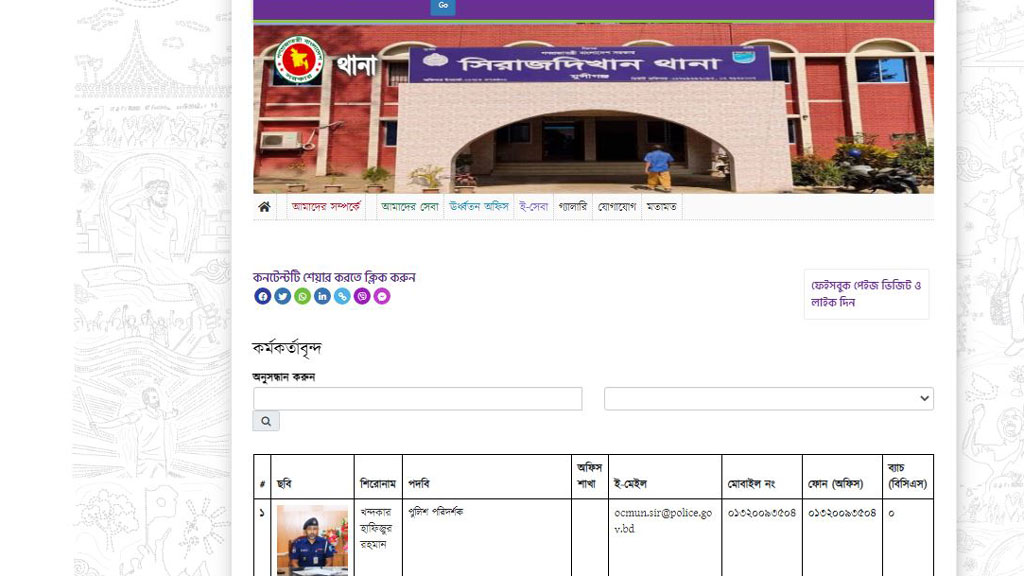 সরকারি দপ্তরের ওয়েবসাইটে নেই হালনাগাদ তথ্য