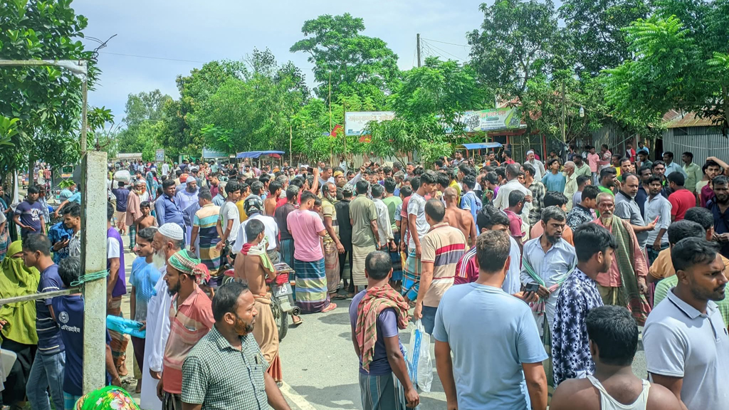 অটোরিকশার ধাক্কায় পথচারী নিহত, সড়ক অবরোধ
