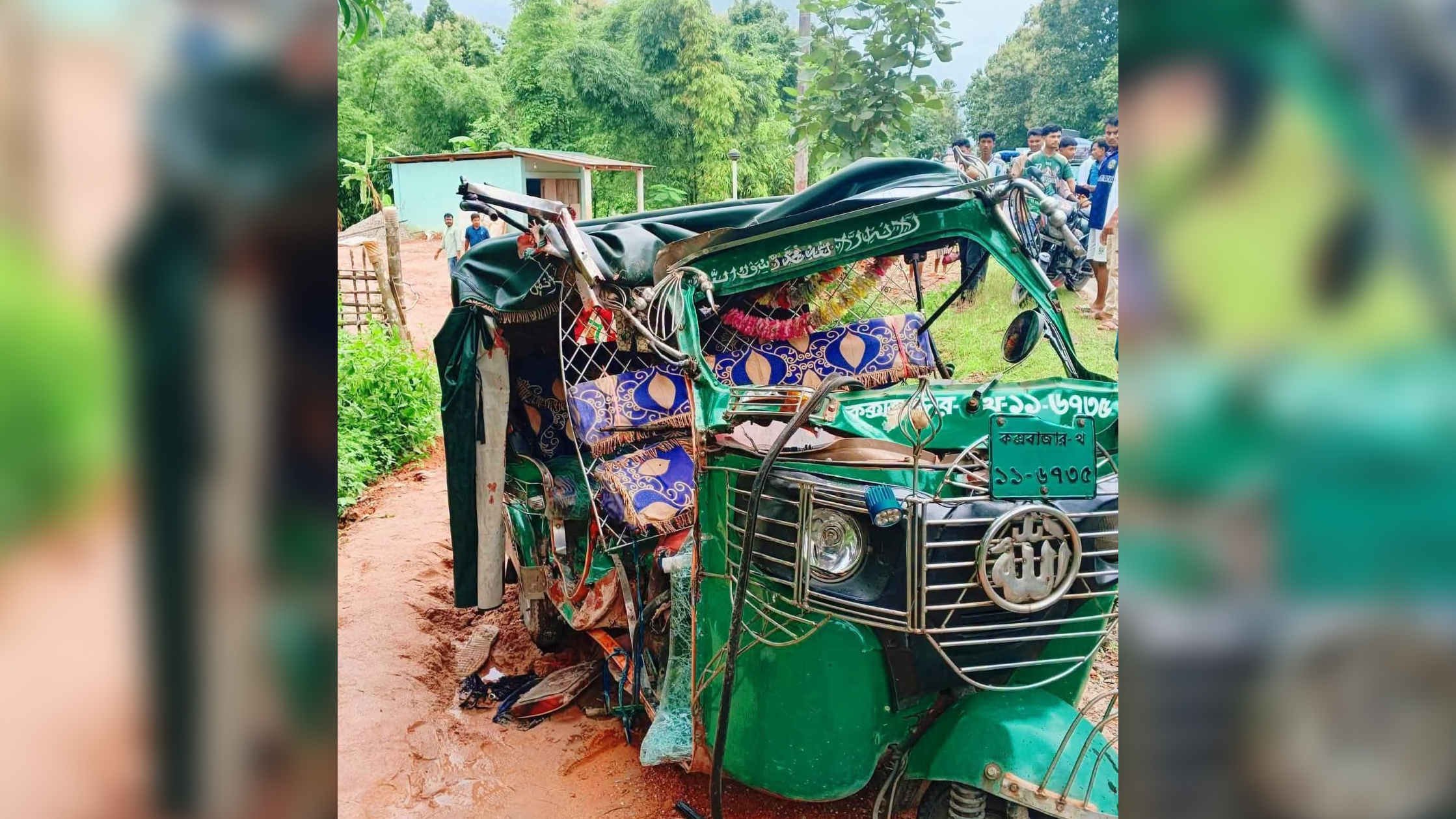 কক্সবাজারে কাভার্ডভ্যান-অটোরিকশা সংঘর্ষে দুই বোনসহ নিহত ৩, আহত ২
