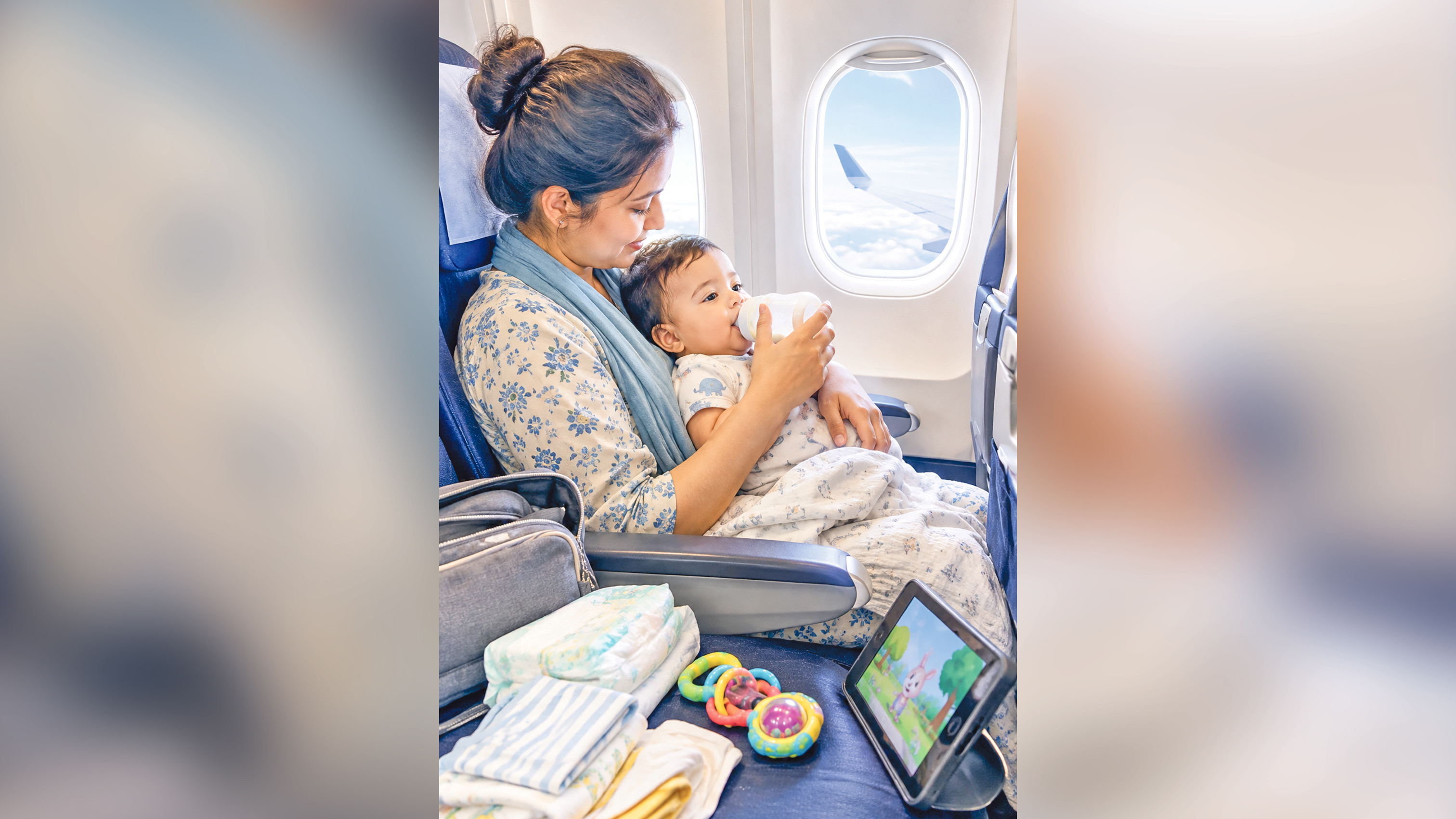 শিশু নিয়ে প্রথম বিমান ভ্রমণে মনে রাখুন