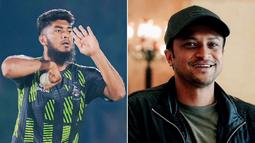 উর্দুতে রিশাদের দোভাষী হলেন সাকিব