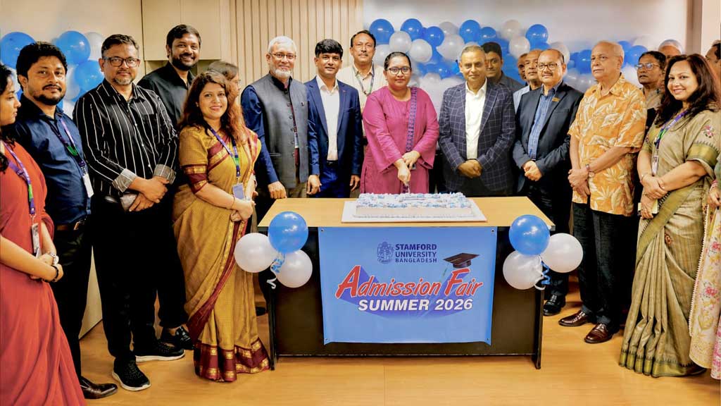 স্টামফোর্ড ইউনিভার্সিটিতে শুরু হয়েছে অ্যাডমিশন ফেয়ার সামার-২০২৬
