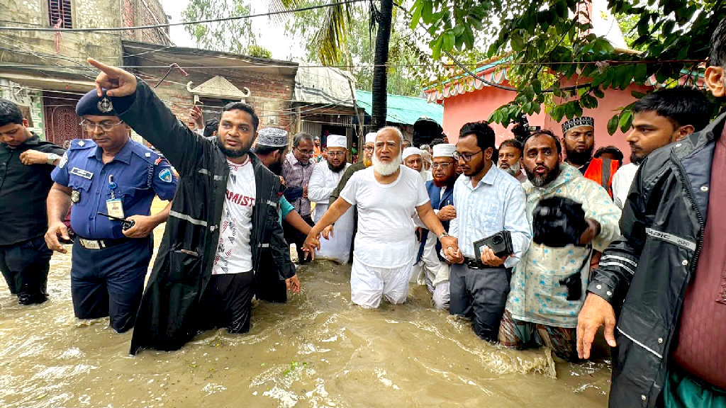 বন্যা সমস্যার স্থায়ী সমাধানে উদ্যোগ নেওয়ার চেষ্টা করা হবে: ডা. শফিকুর রহমান