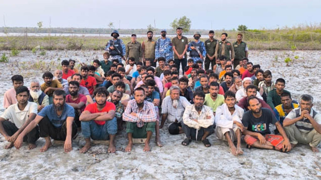 সুন্দরবন দিয়ে পুশ ইন করা ৭৮ ব্যক্তির মধ্যে ভারতীয় ৪ জন