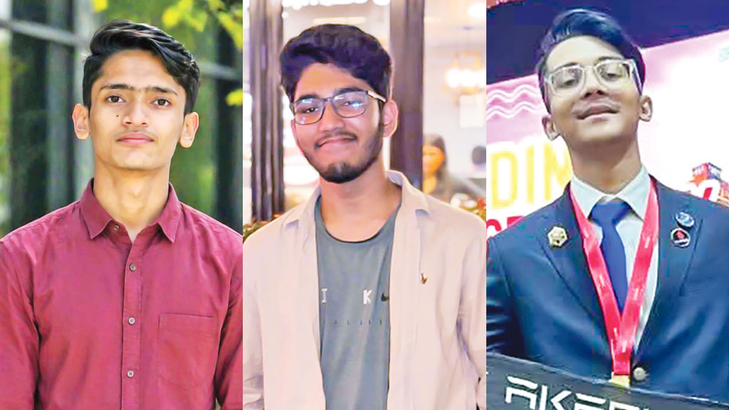 বিশ্বমঞ্চে তিন তরুণের উদ্ভাবন ‘আকাশ পাঠাব’ দল