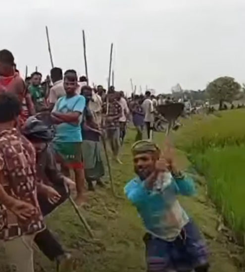 সুনামগঞ্জে বাঁধ কাটা নিয়ে সংঘর্ষে ২০ জন আহত, ১৪৪ ধারা জারি