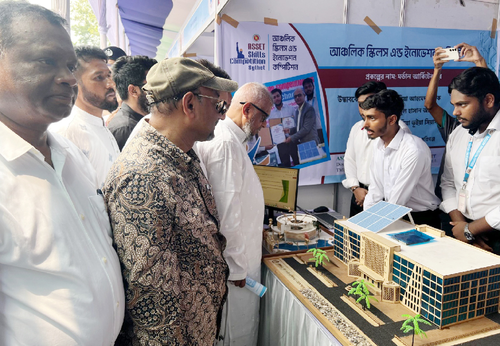 সিলেটে ‘স্কিলস অ্যান্ড ইনোভেশন কম্পিটিশন’ অনুষ্ঠিত, জাতীয় পর্বে যাচ্ছে ৩ উদ্ভাবন