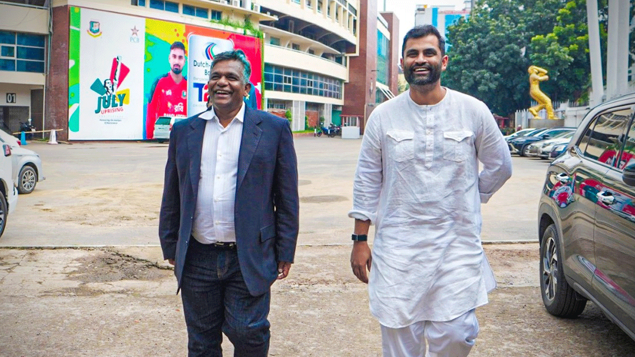 বুলবুলের শুরু করা প্রোগ্রামের ‘ফিনিশিং’ দিলেন তামিম