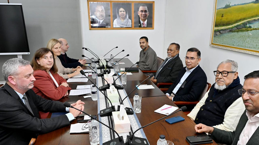 তারেক রহমানের সঙ্গে দেখা করলেন ইইউ রাষ্ট্রদূত