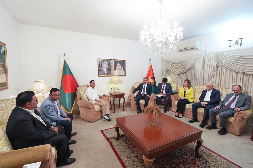 তারেক রহমানের সঙ্গে তুরস্কের পর্যবেক্ষণ দলের সাক্ষাৎ