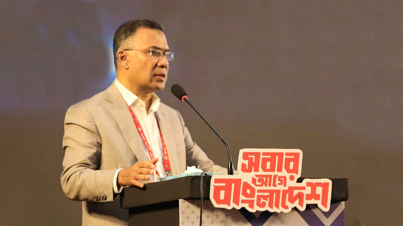 জুলাই শহীদদের নিয়ে বিএনপির পরিকল্পনা ‘ইসির কারণে’ বিস্তারিত বললেন না তারেক রহমান