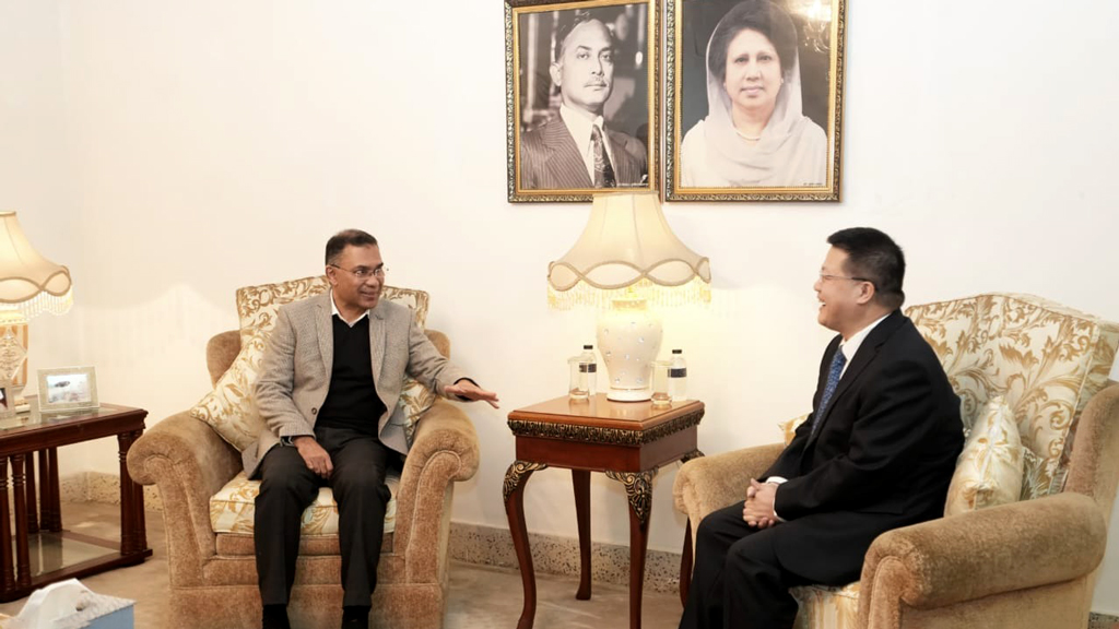 তারেক রহমানের সঙ্গে চীনা রাষ্ট্রদূতের সাক্ষাৎ