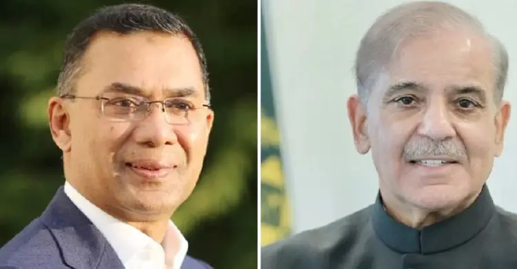 প্রধানমন্ত্রী তারেক রহমান ও পাকিস্তানের প্রধানমন্ত্রীর ফোনালাপ, ঈদ শুভেচ্ছা বিনিময়