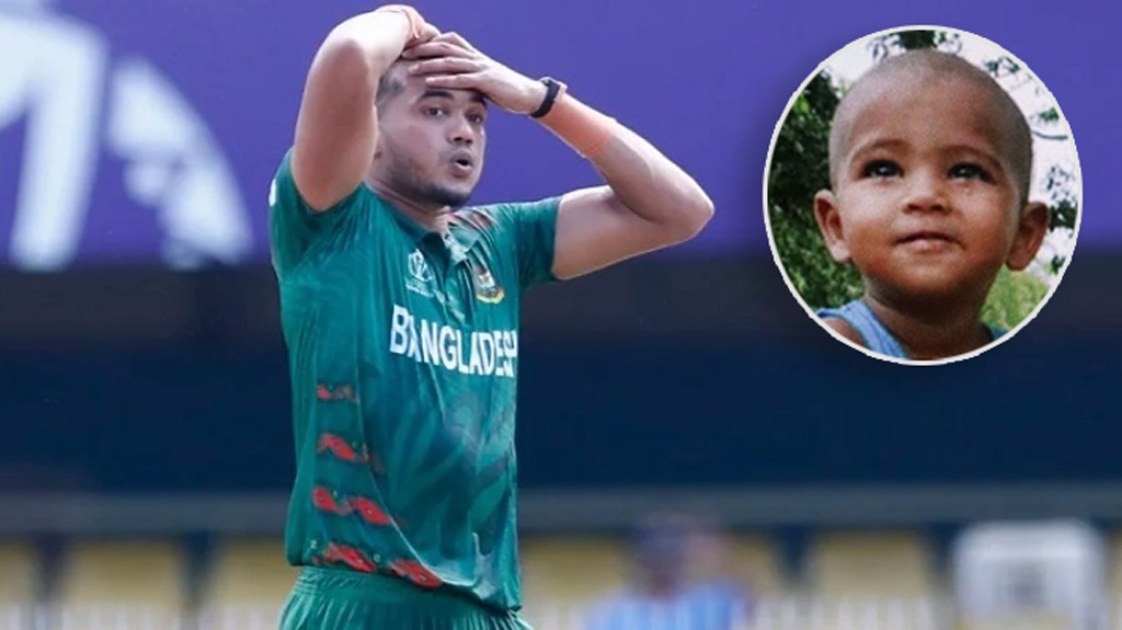 শিশু সাজিদের মৃত্যুতে শোকাহত তাসকিন, চাইলেন দোয়া