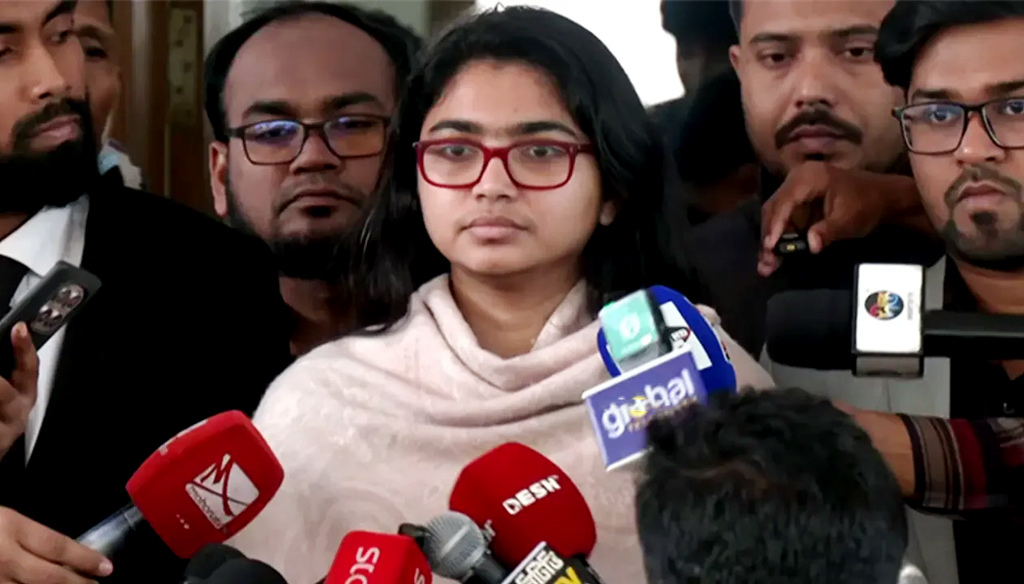 প্রার্থিতা ফিরে পেতে ইসিতে তাসনিম জারার আপিল