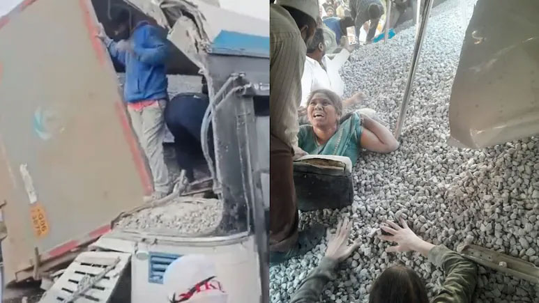 ভারতে বাস-ট্রাক সংঘর্ষ: নিহত ২০, নুড়িপাথরে চাপা পড়া মানুষের আর্তনাদ