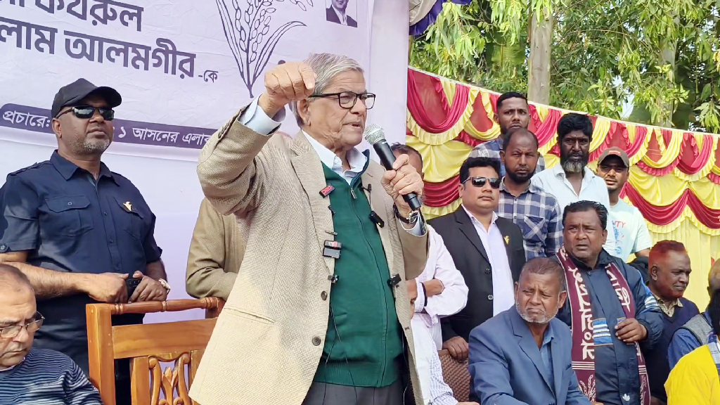 সংস্কার চাই কি না, তা ব্যালট পেপারে নির্ধারণ হবে: মির্জা ফখরুল