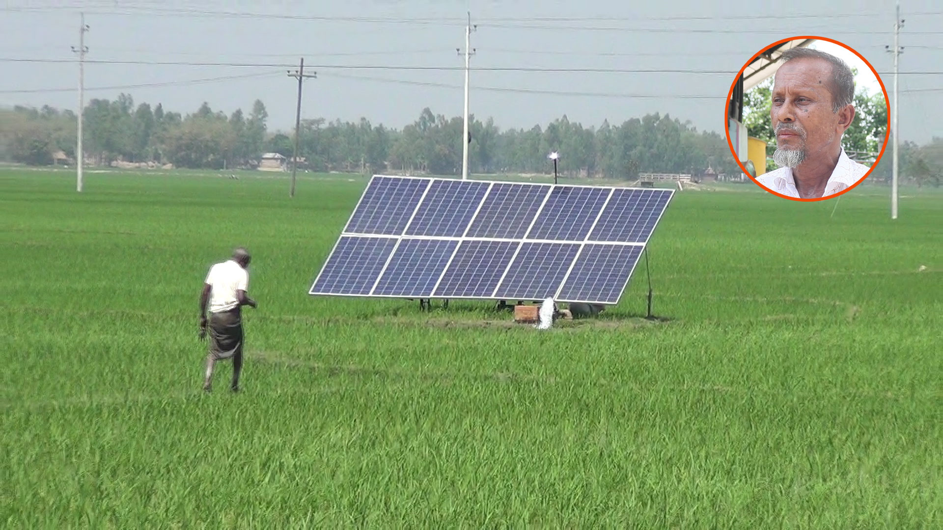 ডিজেল ও বিদ্যুতের এই সংকটকালে সোলেমানের ‘সূর্য-সেচ’ই সমাধান