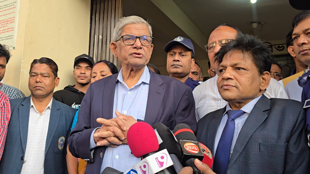 ঠাকুরগাঁওয়ে মেডিকেল কলেজ স্থাপনের সিদ্ধান্ত চূড়ান্ত হয়েছে: মির্জা ফখরুল