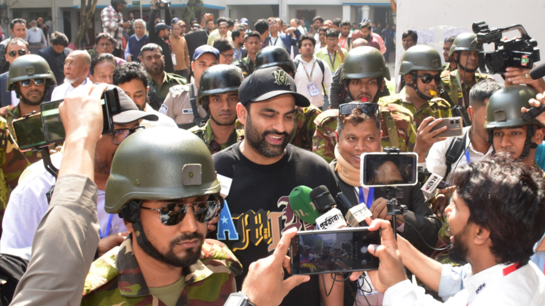 সুন্দর পরিবেশে জীবনের প্রথম ভোট দিলাম: তামিম ইকবাল