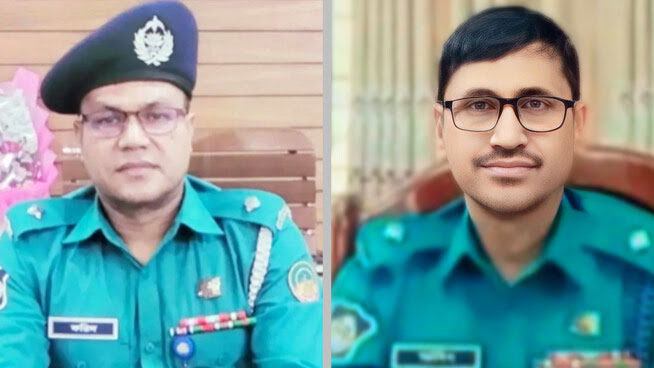 এক রাতে টঙ্গীর দুই থানার ওসিকে বদলি